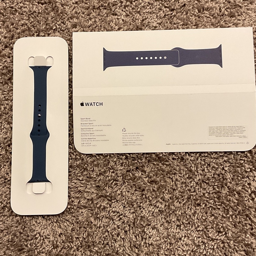 BRAND NEW Apple Watch Band - Deep Blue